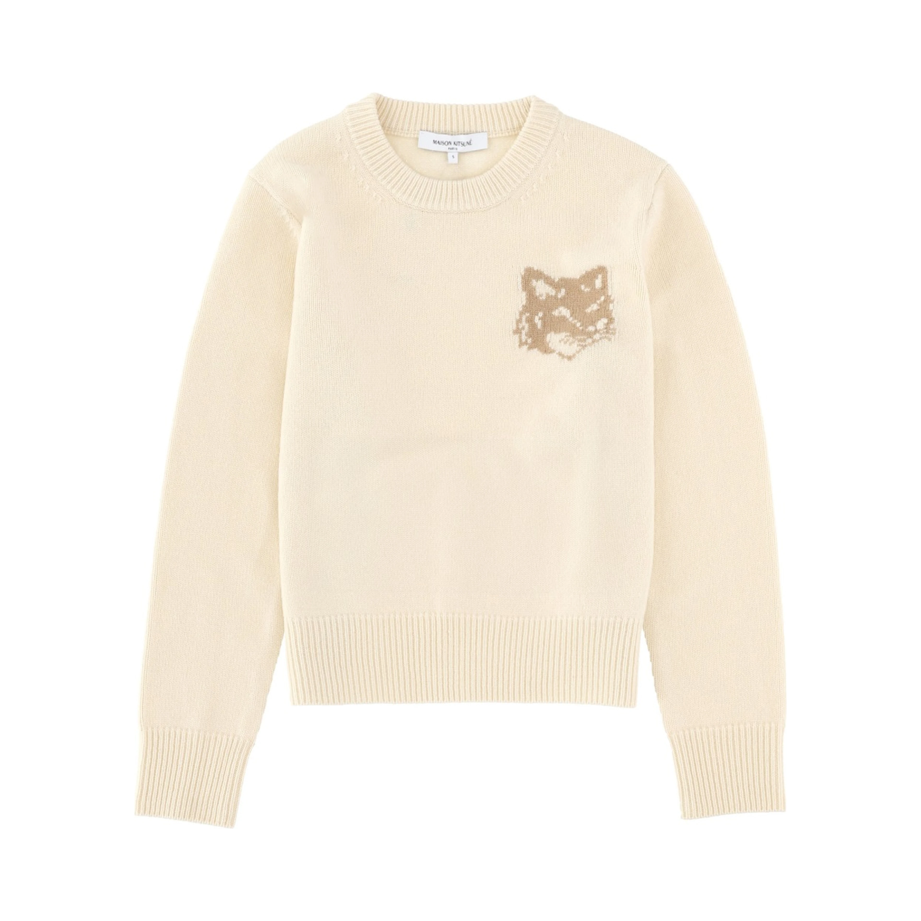 "FOX HEAD" SWEATER