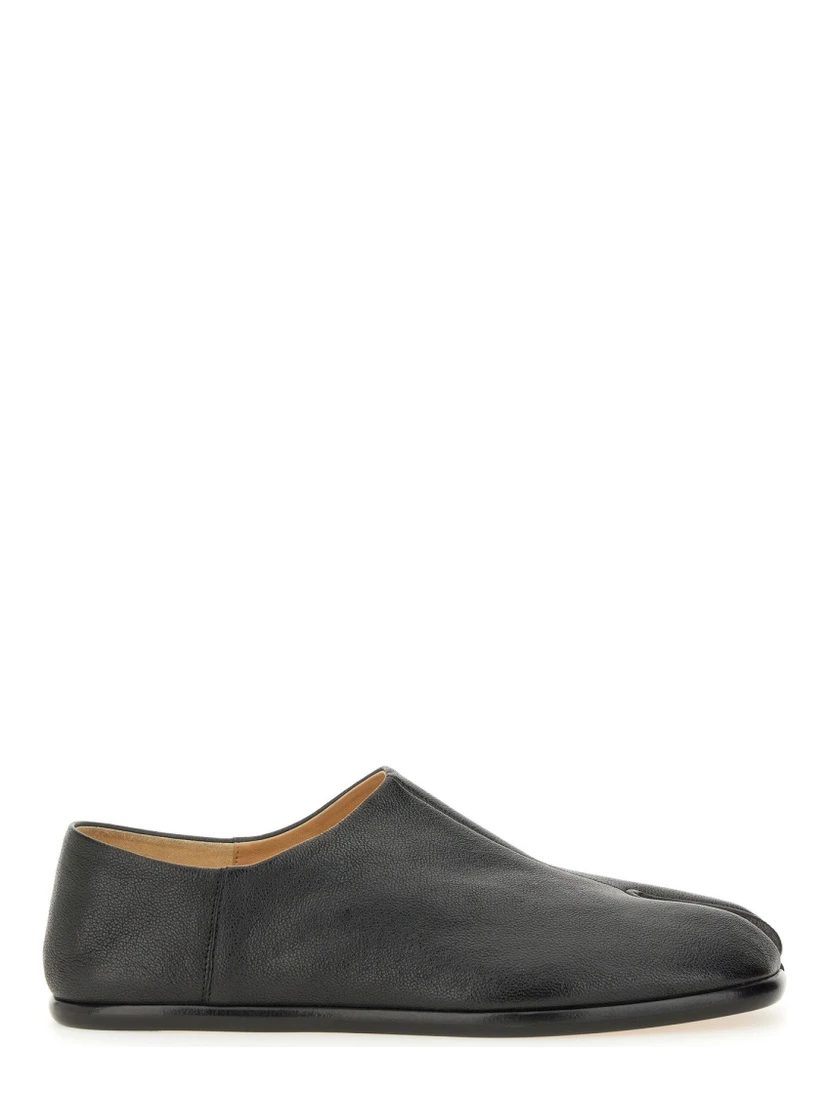 LEATHER TABI MULES