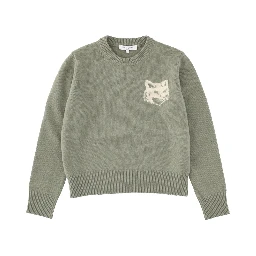 "FOX HEAD" SWEATER