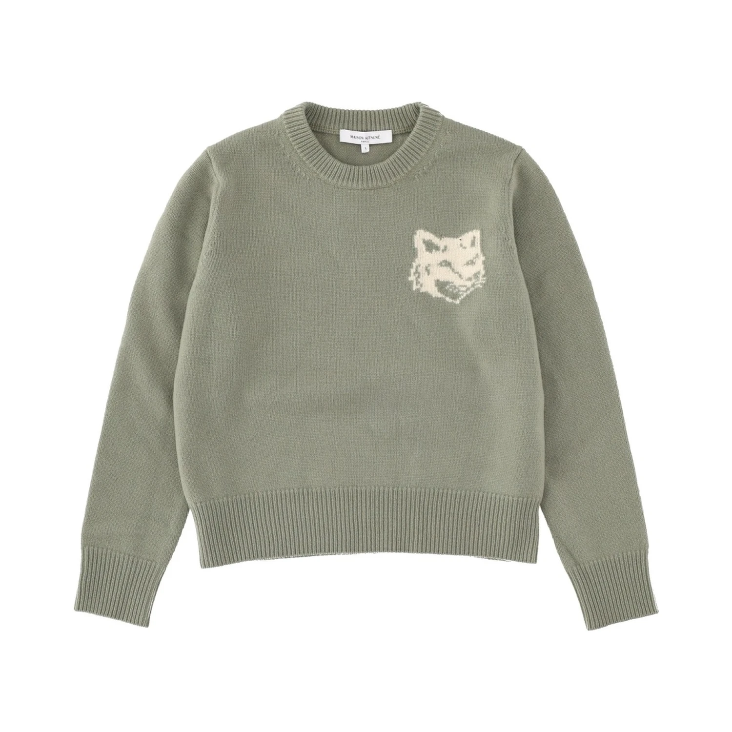 "FOX HEAD" SWEATER