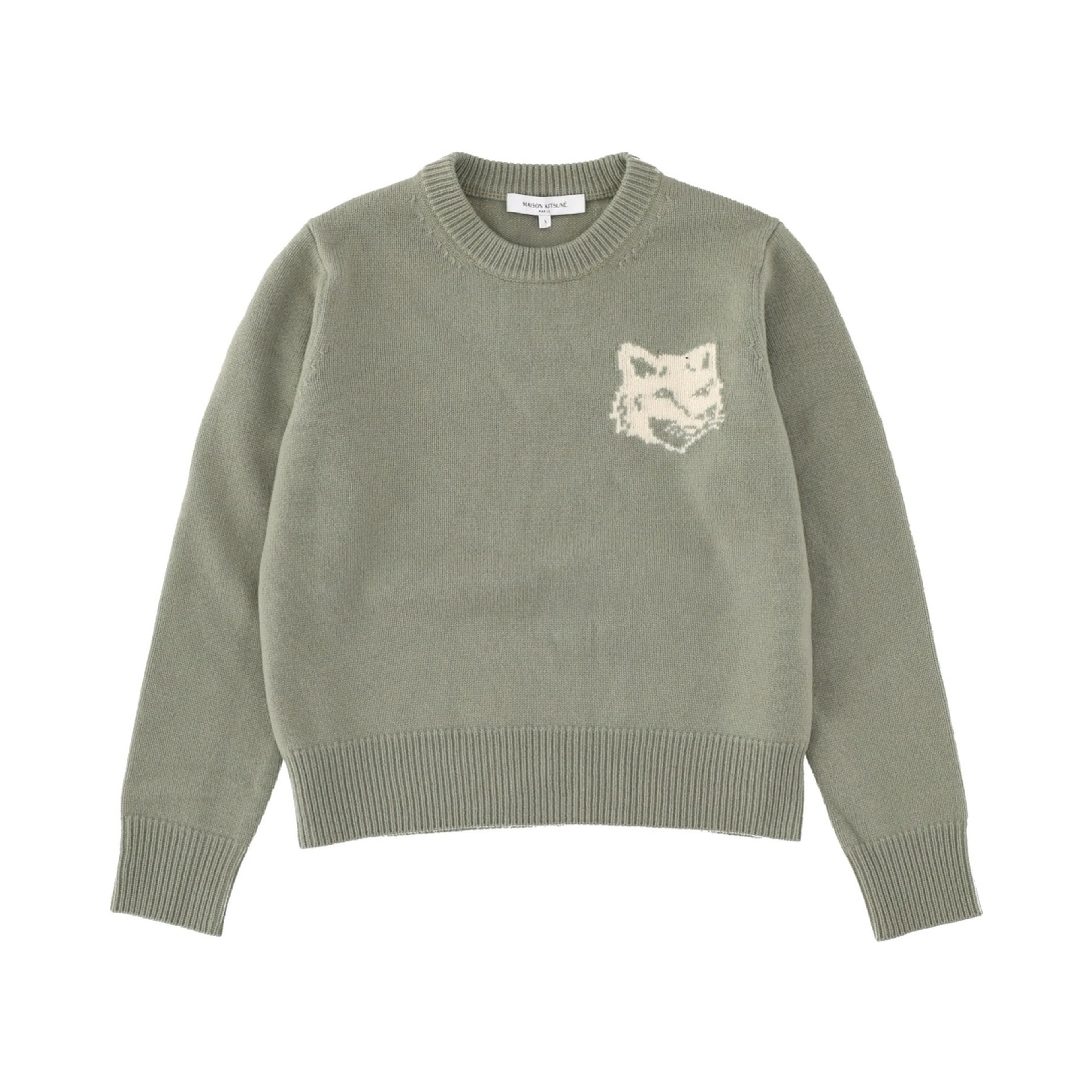 "FOX HEAD" SWEATER