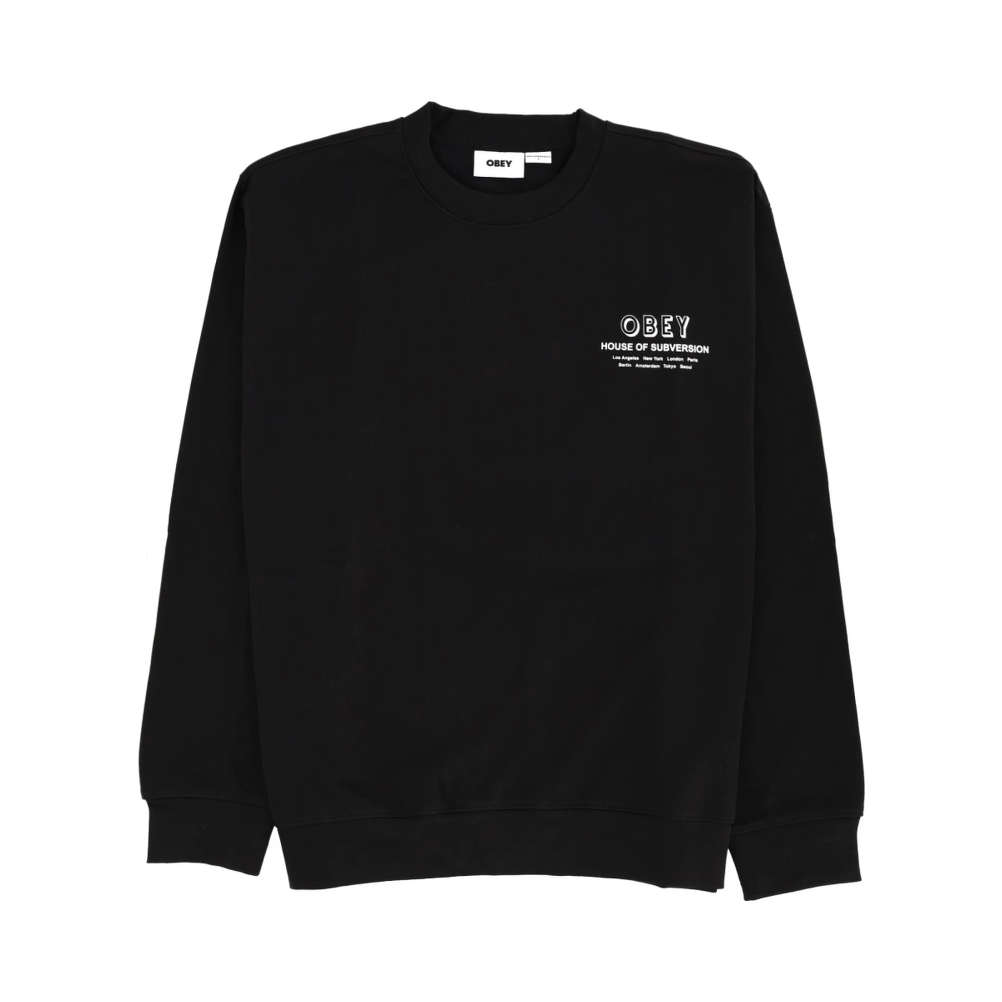 "HOUSE OF SUBVERSION" SWEATSHIRT