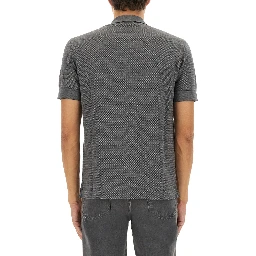 COTTON BLEND POLO SHIRT