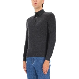 CASHMERE POLO SHIRT