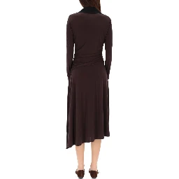 ASYMMETRICAL MIDI DRESS