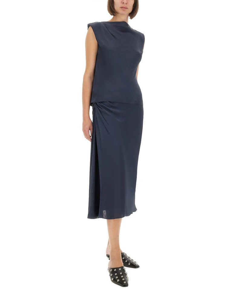 DRAPED MIDI SKIRT alternative