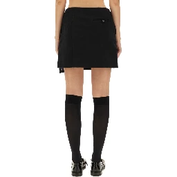 WOOL WRAP SKIRT