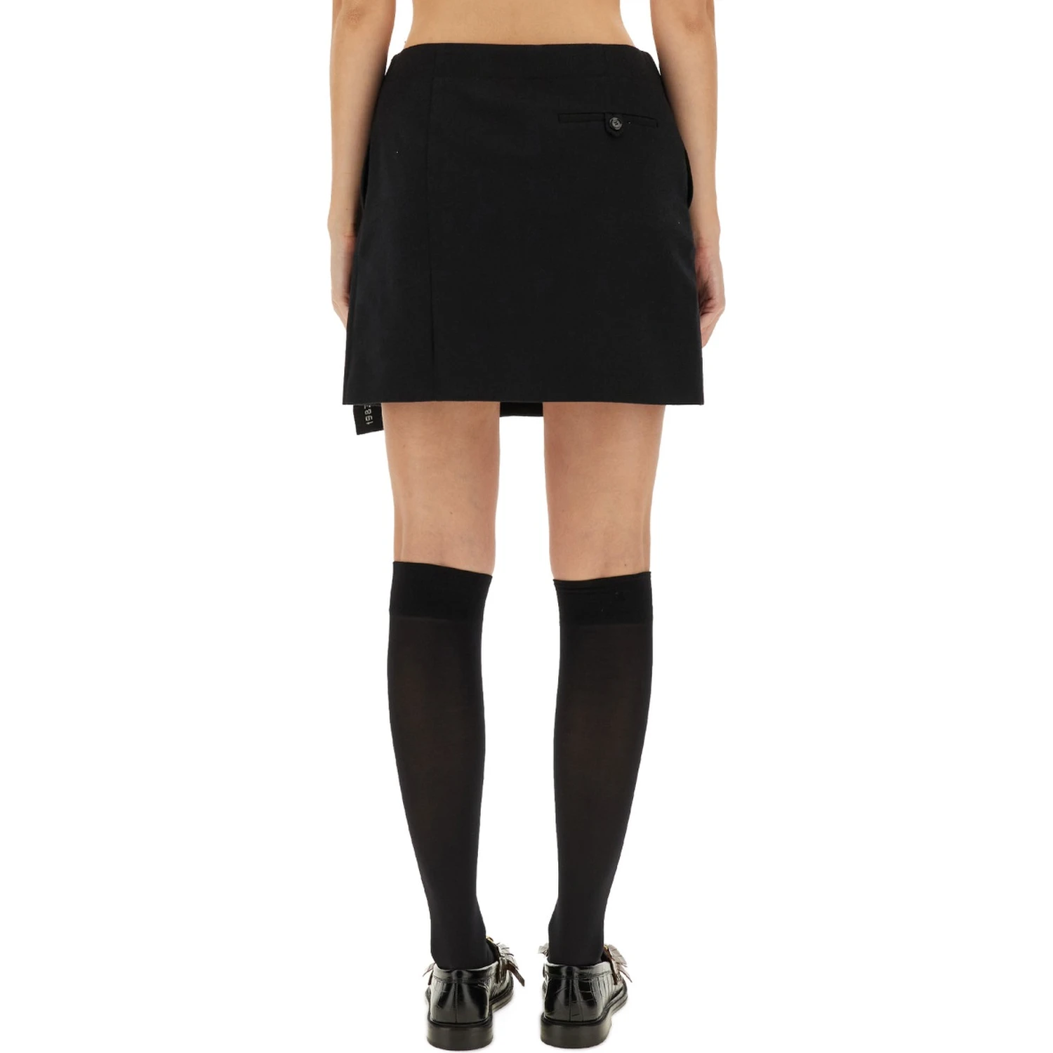 WOOL WRAP SKIRT