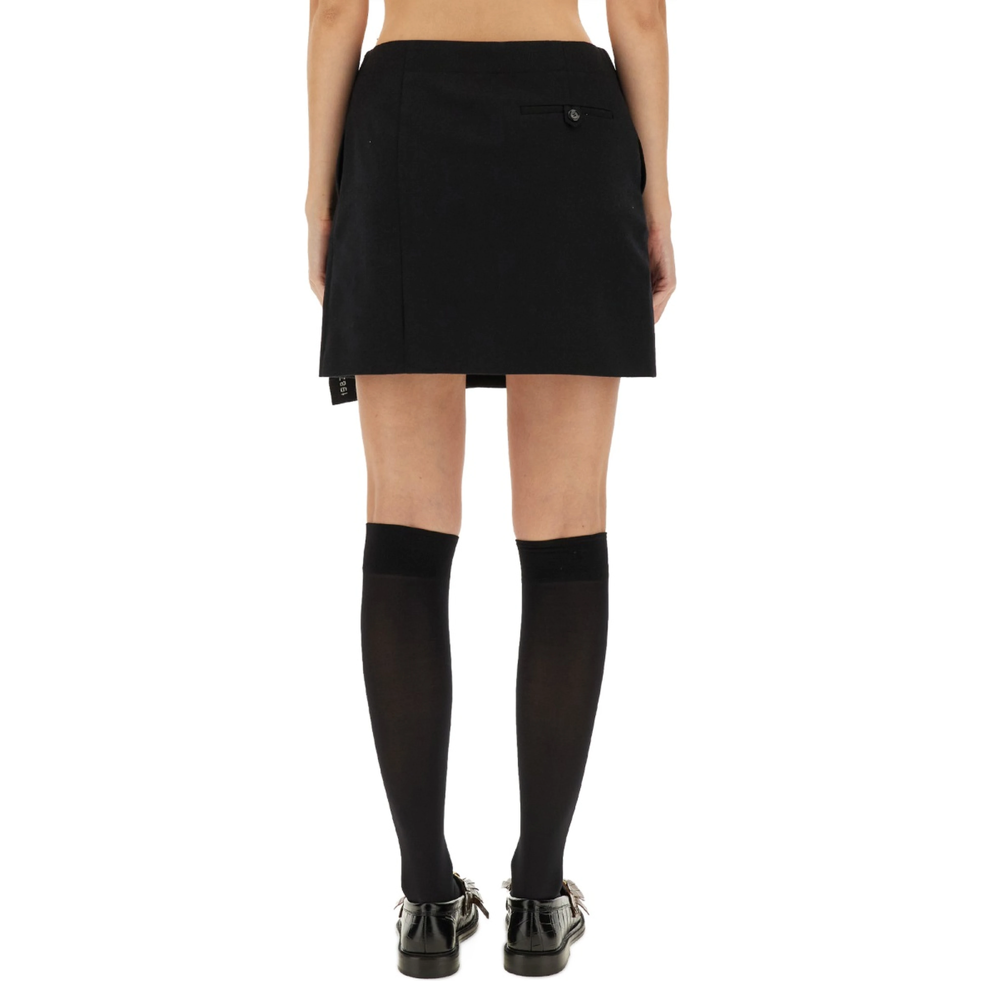WOOL WRAP SKIRT