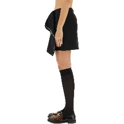 WOOL WRAP SKIRT