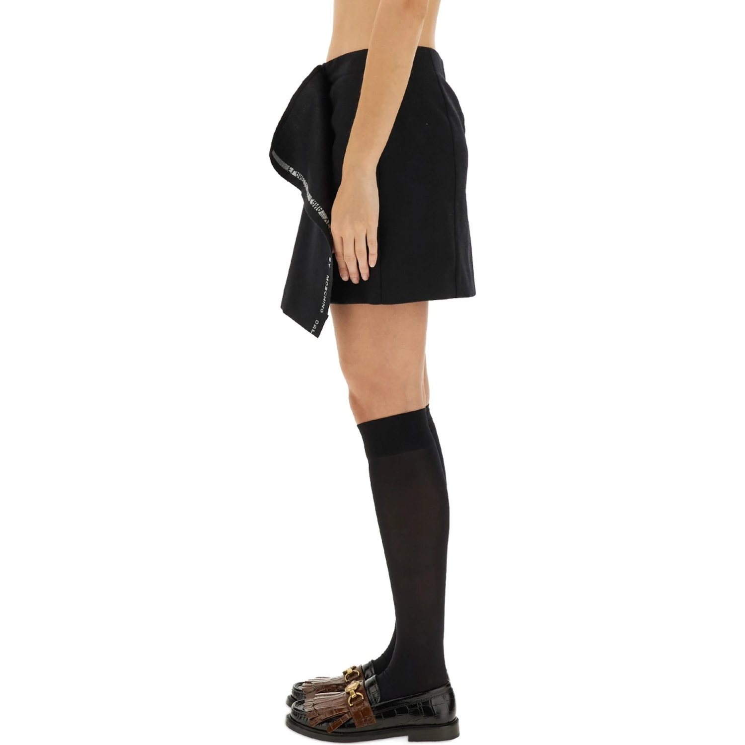 WOOL WRAP SKIRT