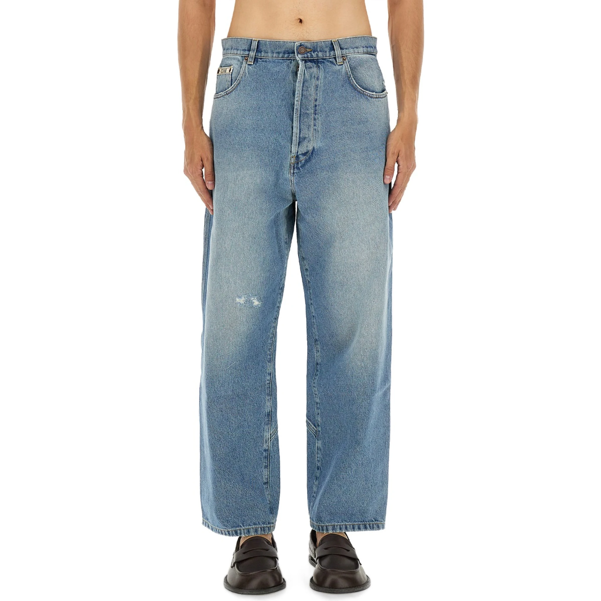 COTTON DENIM JEANS