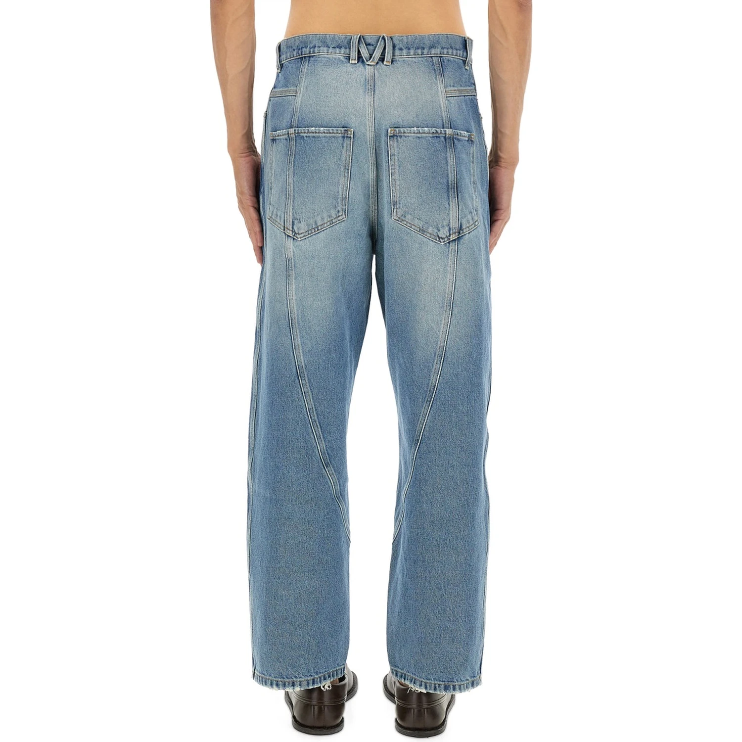 COTTON DENIM JEANS