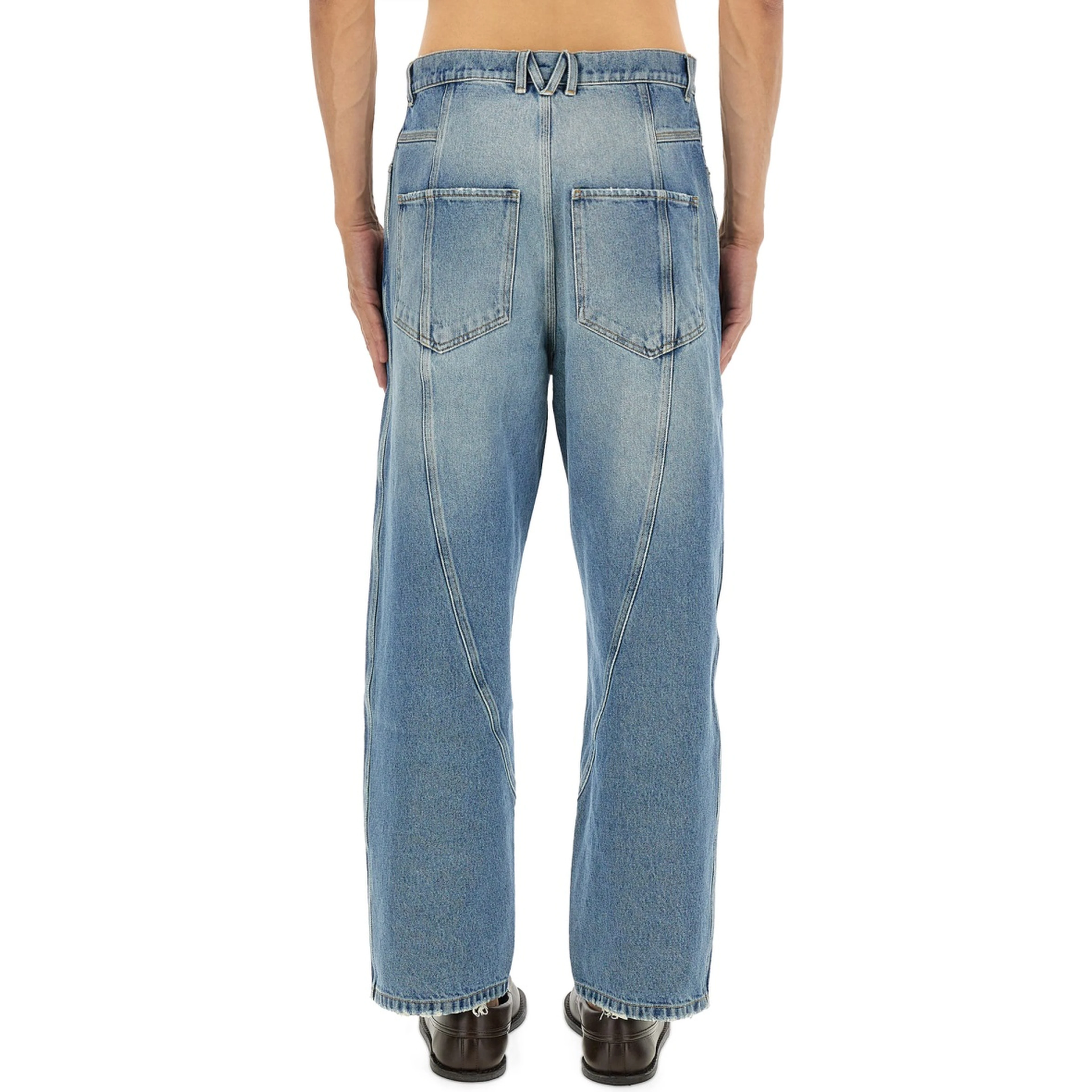 COTTON DENIM JEANS
