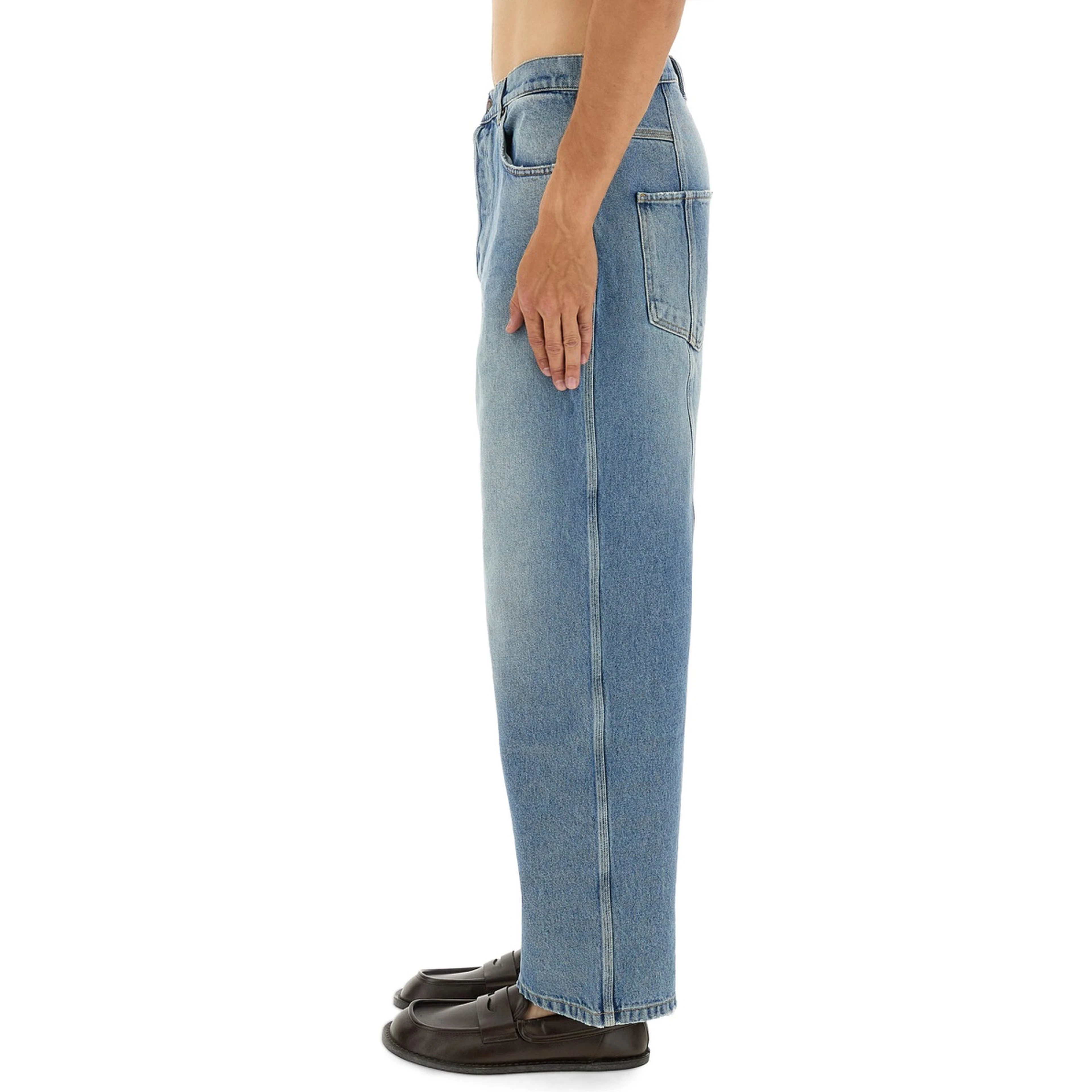 COTTON DENIM JEANS