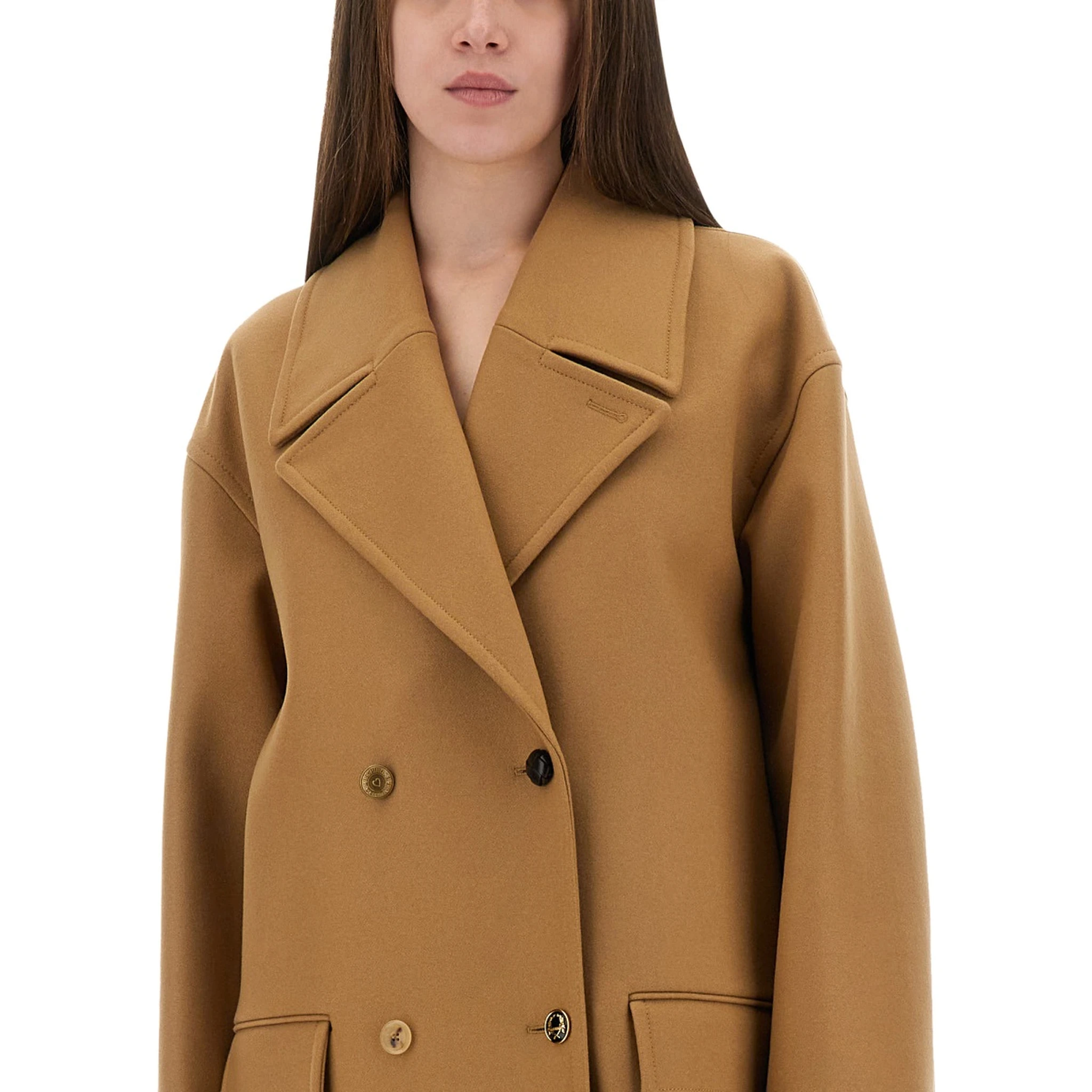 DOUBLE-BREASTED COAT