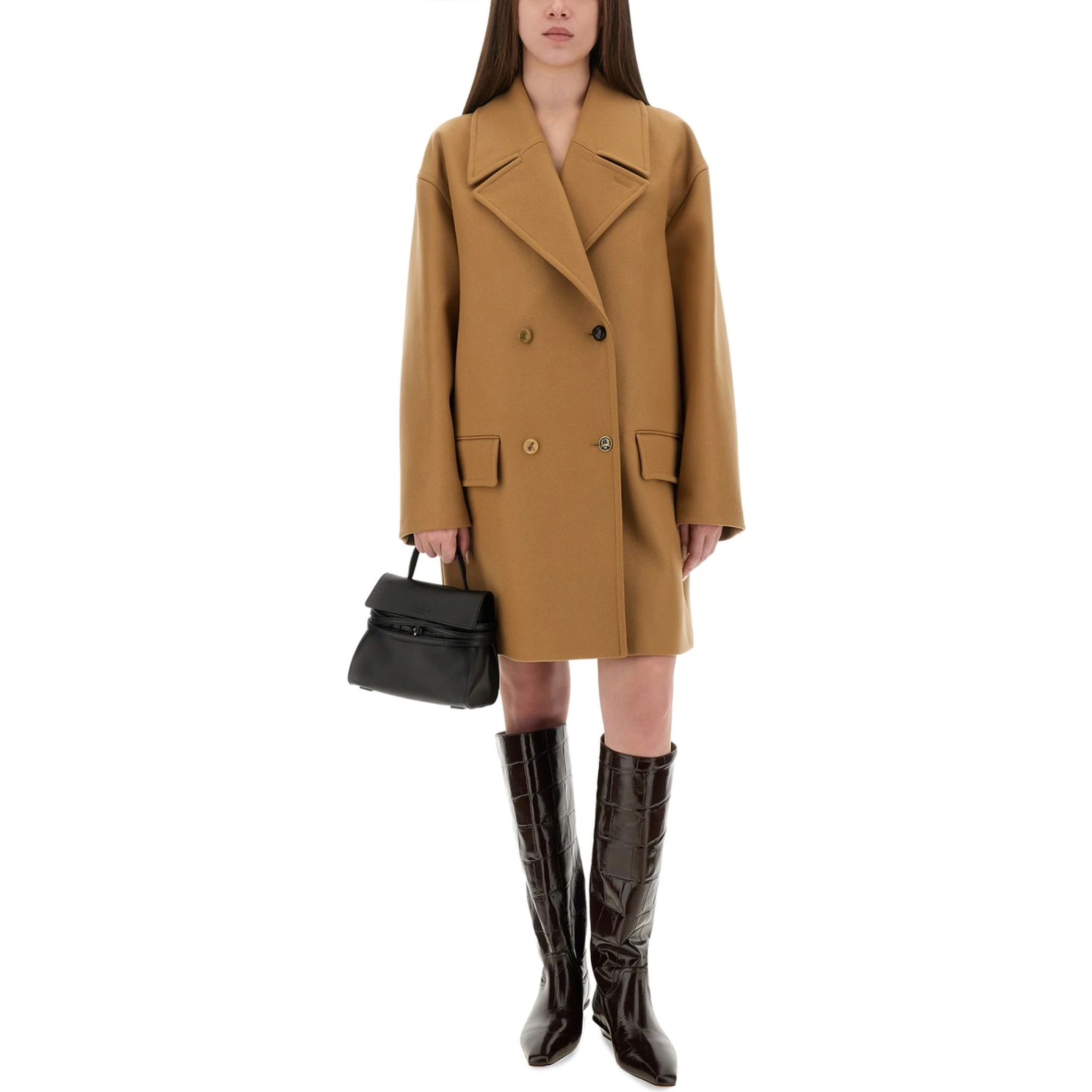 DOUBLE-BREASTED COAT