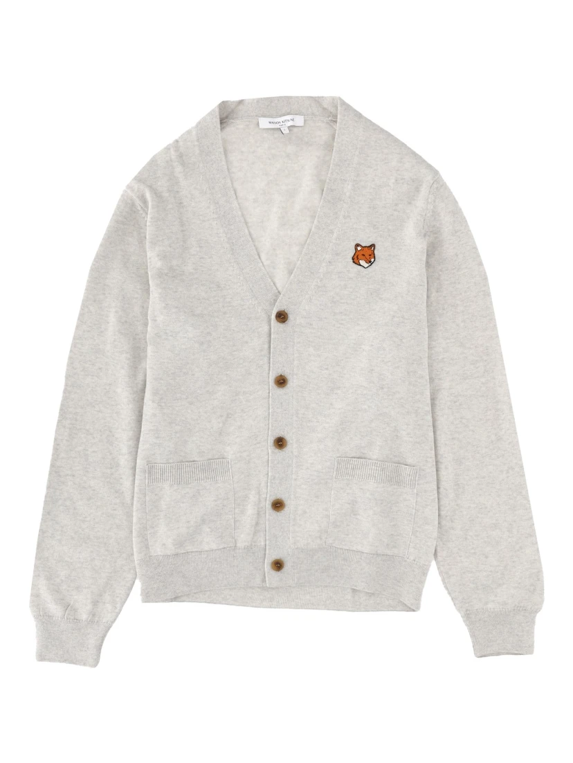 "FOX HEAD" CARDIGAN