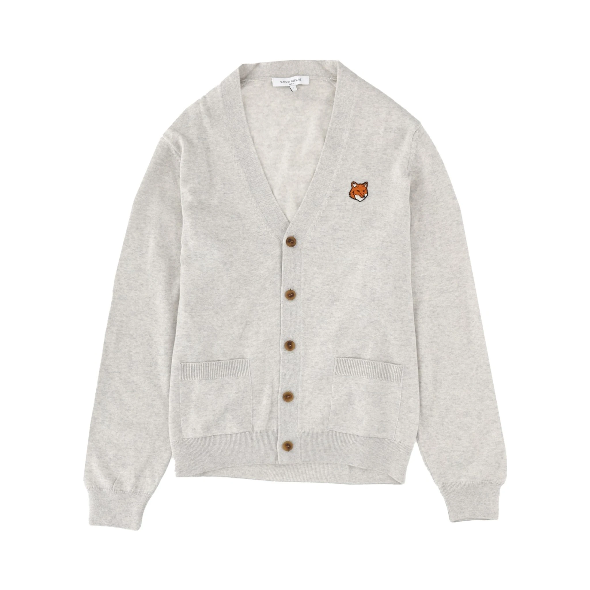 "FOX HEAD" CARDIGAN
