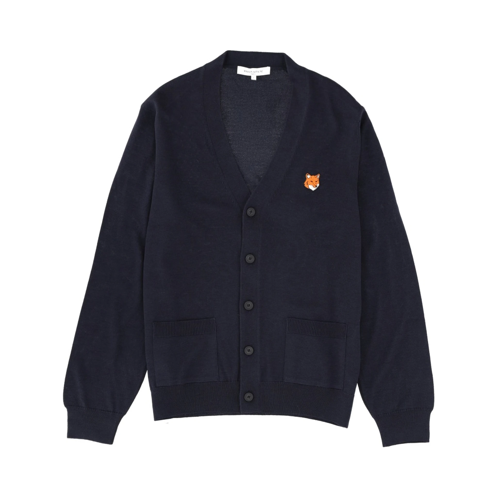 "FOX HEAD" CARDIGAN