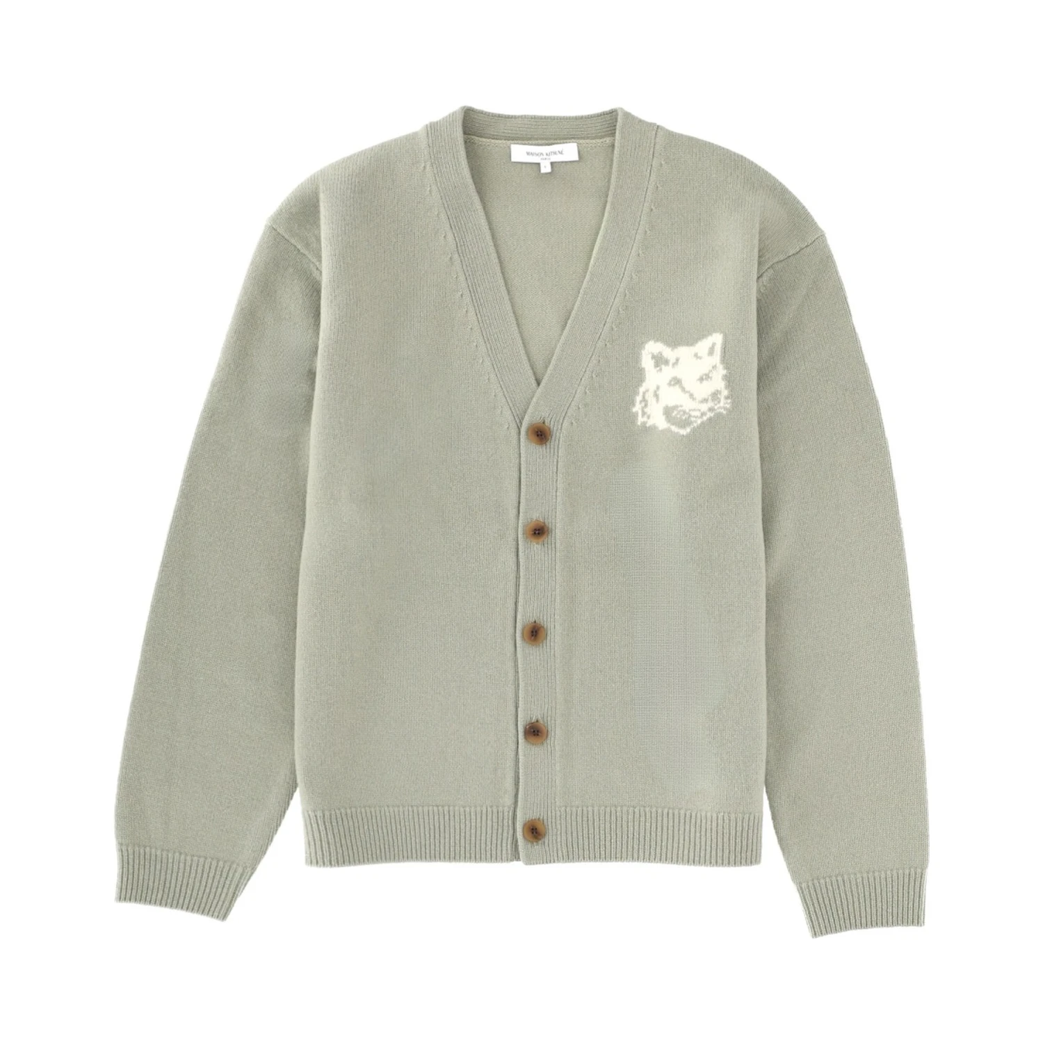 "FOX HEAD" CARDIGAN