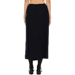 MIDI SKIRT WITH TOGGLE