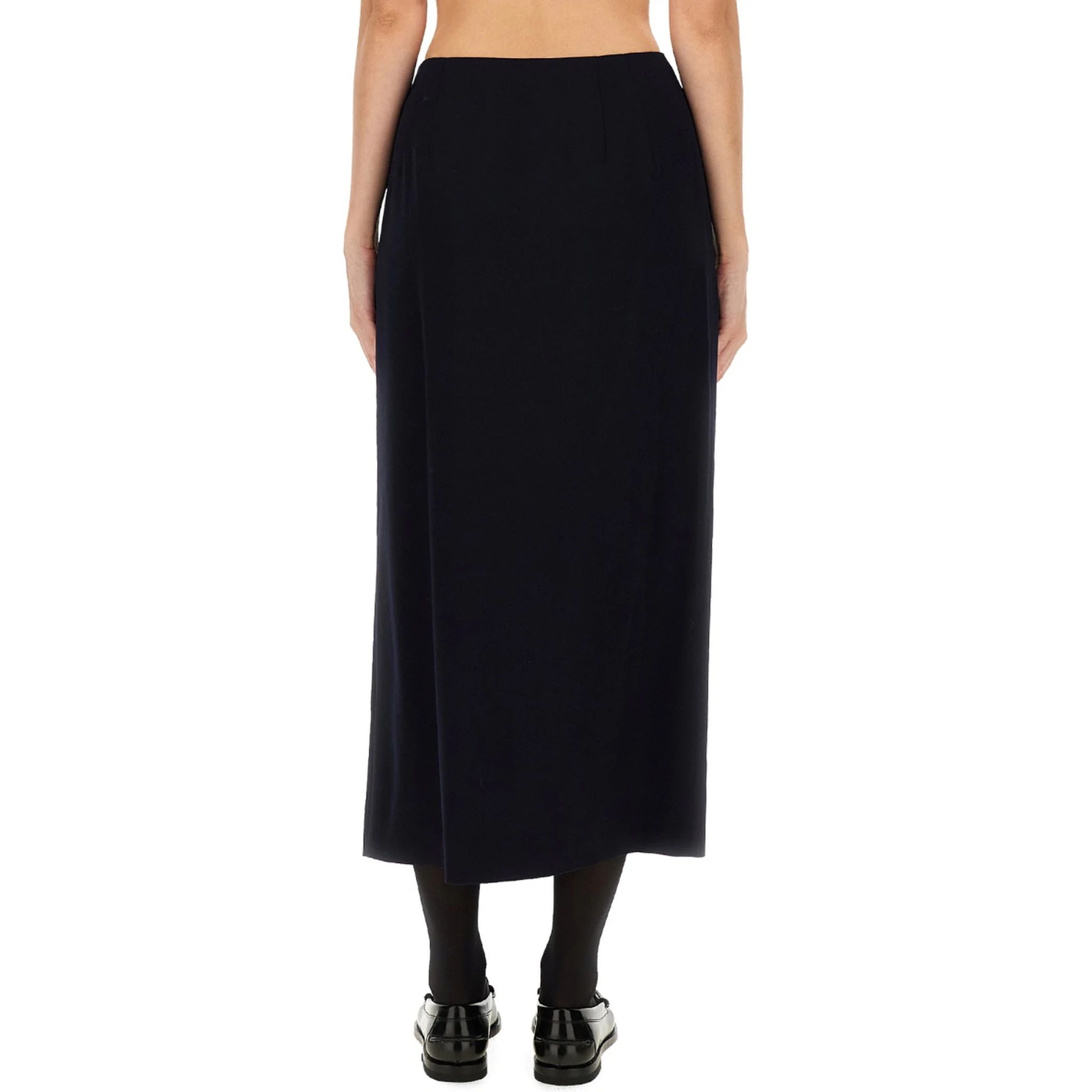 MIDI SKIRT WITH TOGGLE