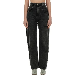 JEANS WITH CUT OUT DETAIL