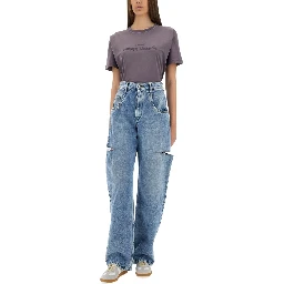 JEANS WITH CUT OUT DETAIL