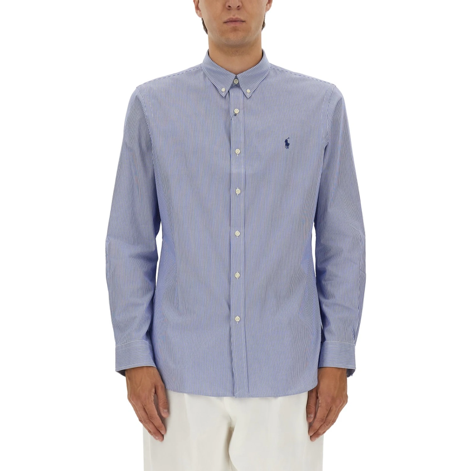 COTTON SHIRT WITH LOGO