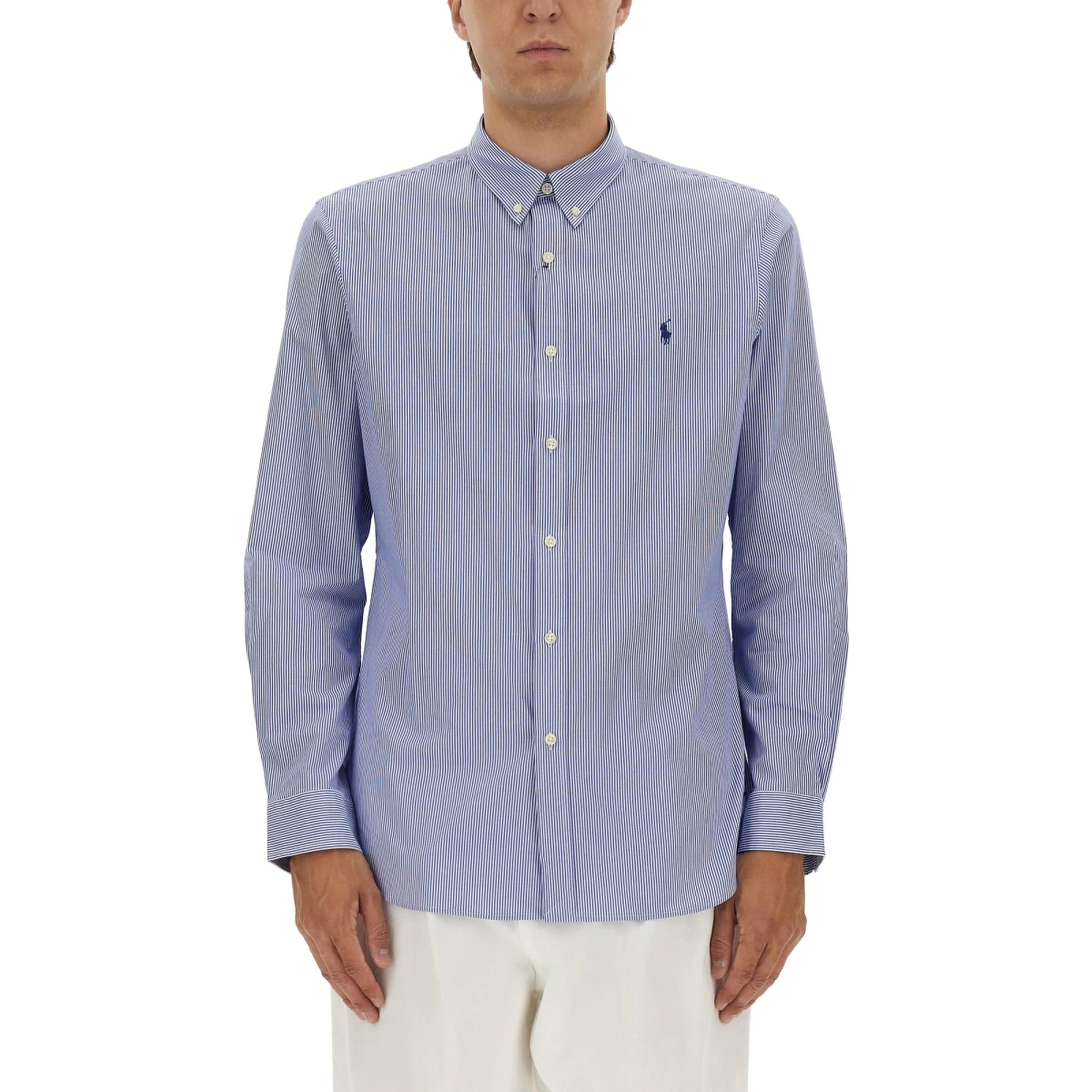 COTTON SHIRT WITH LOGO