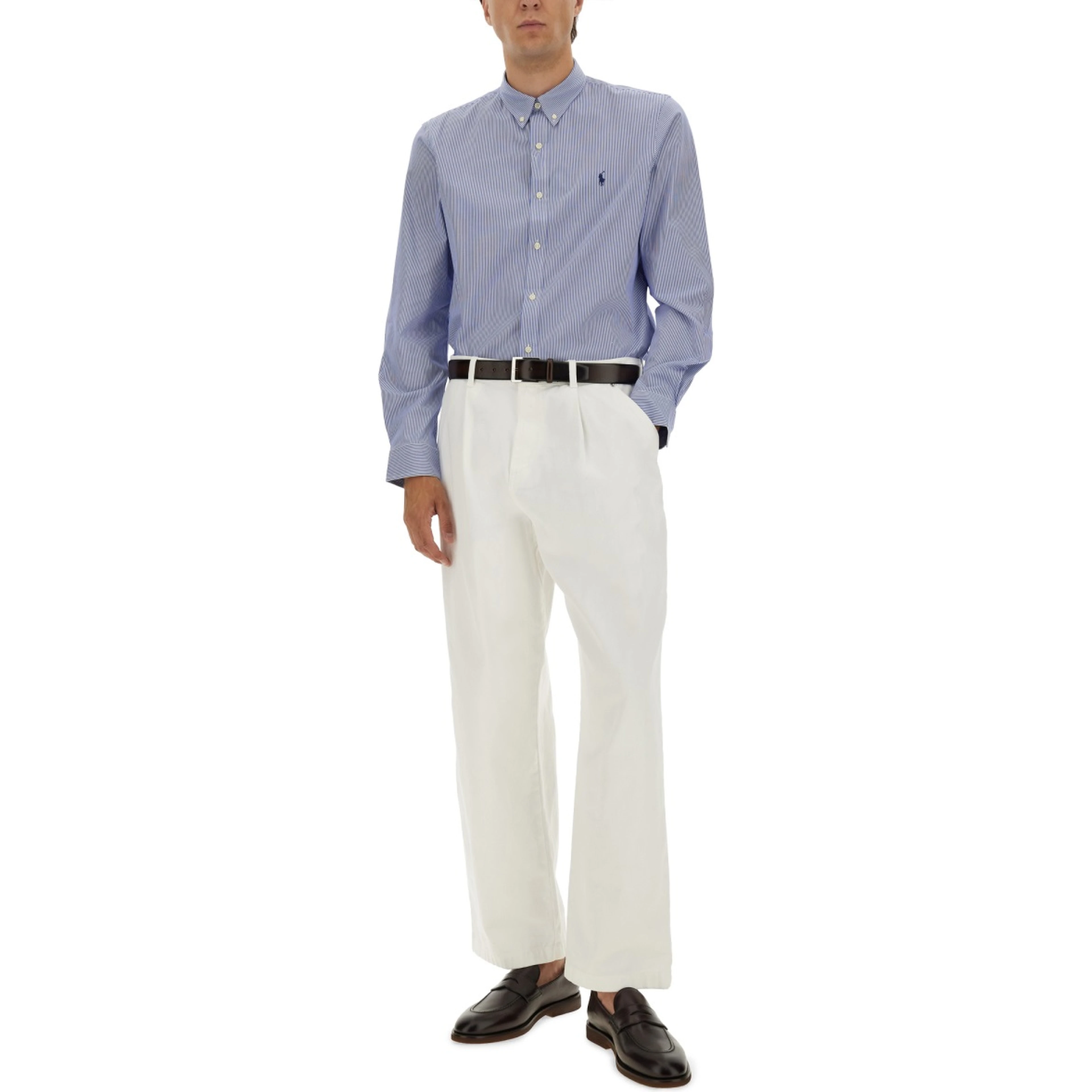 COTTON SHIRT WITH LOGO