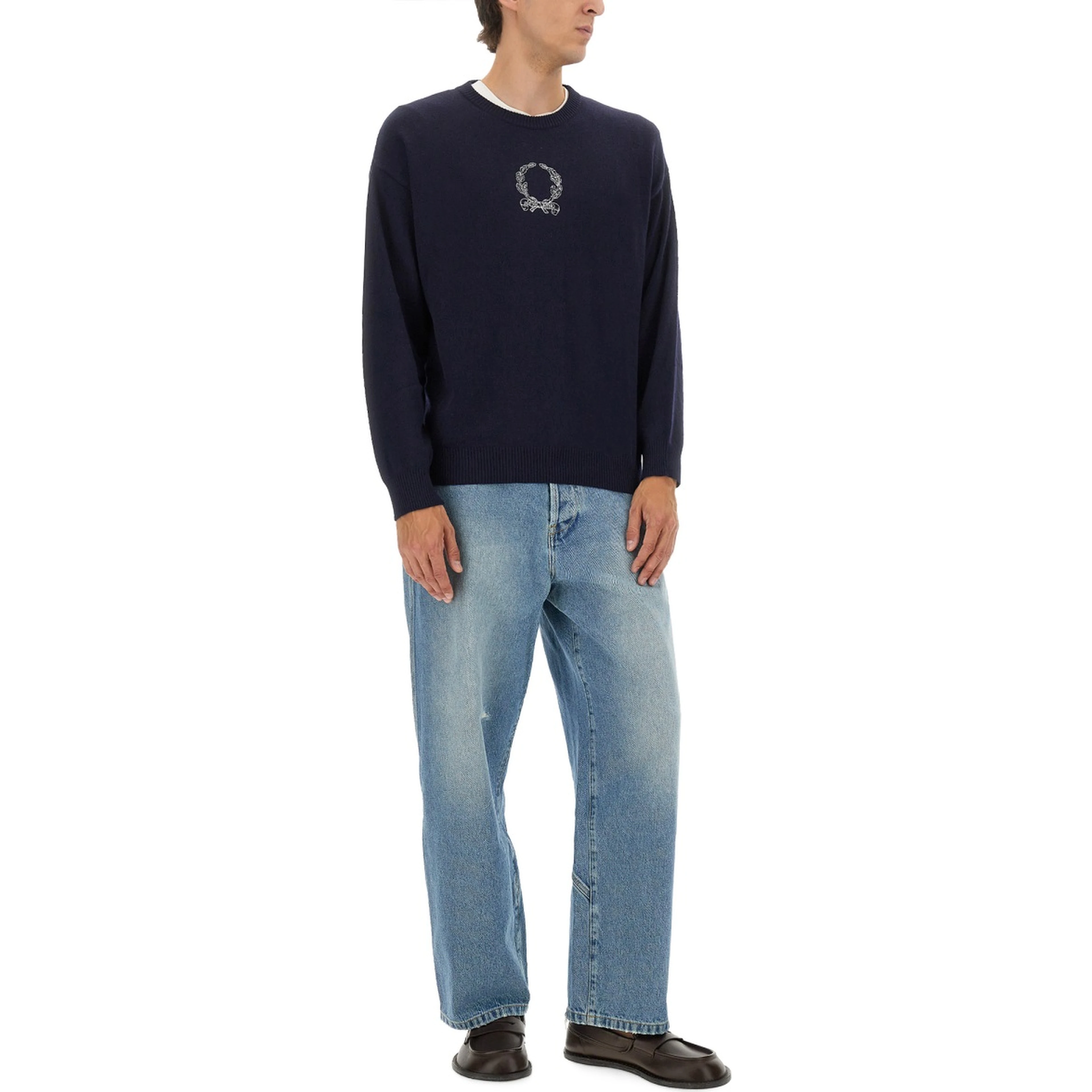 WOOL AND CASHMERE PULLOVER