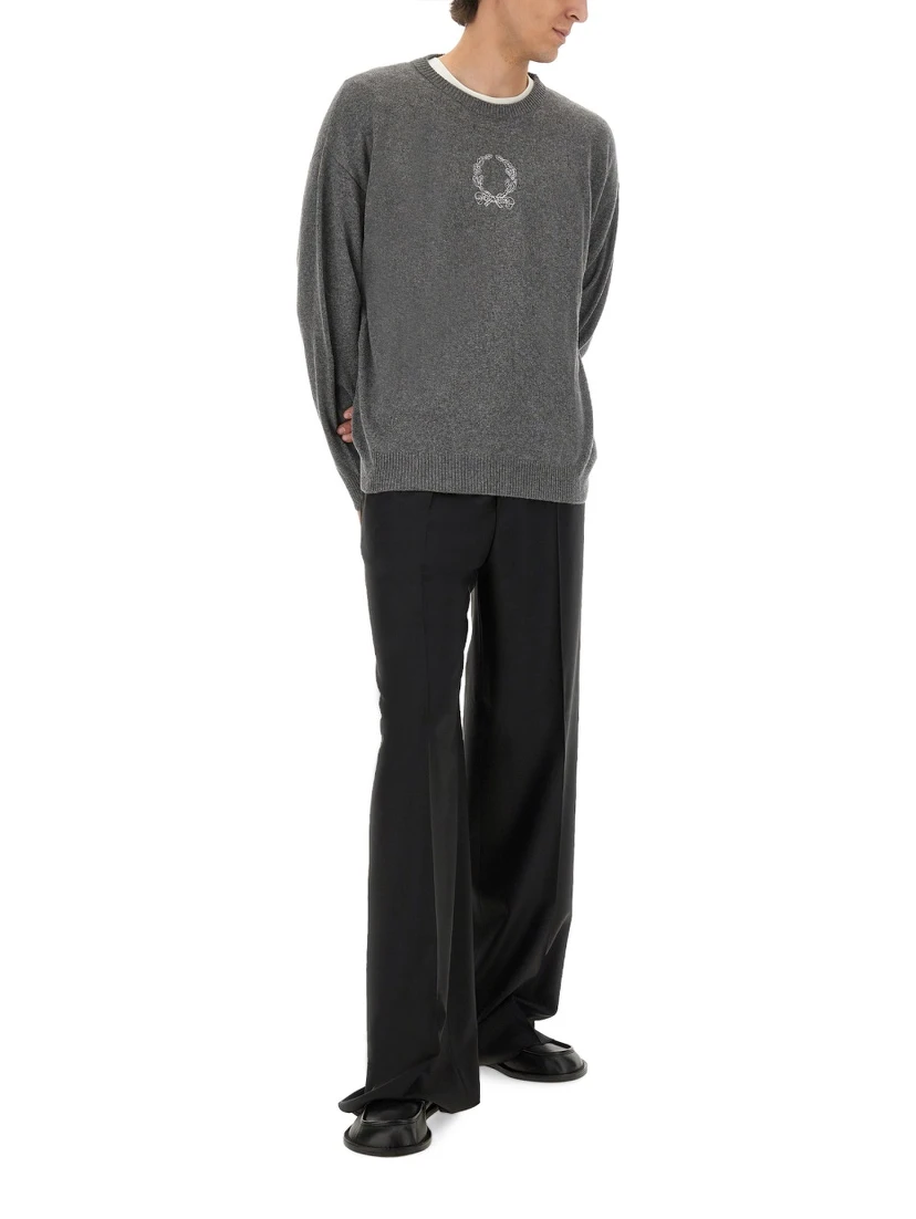 WOOL AND CASHMERE PULLOVER