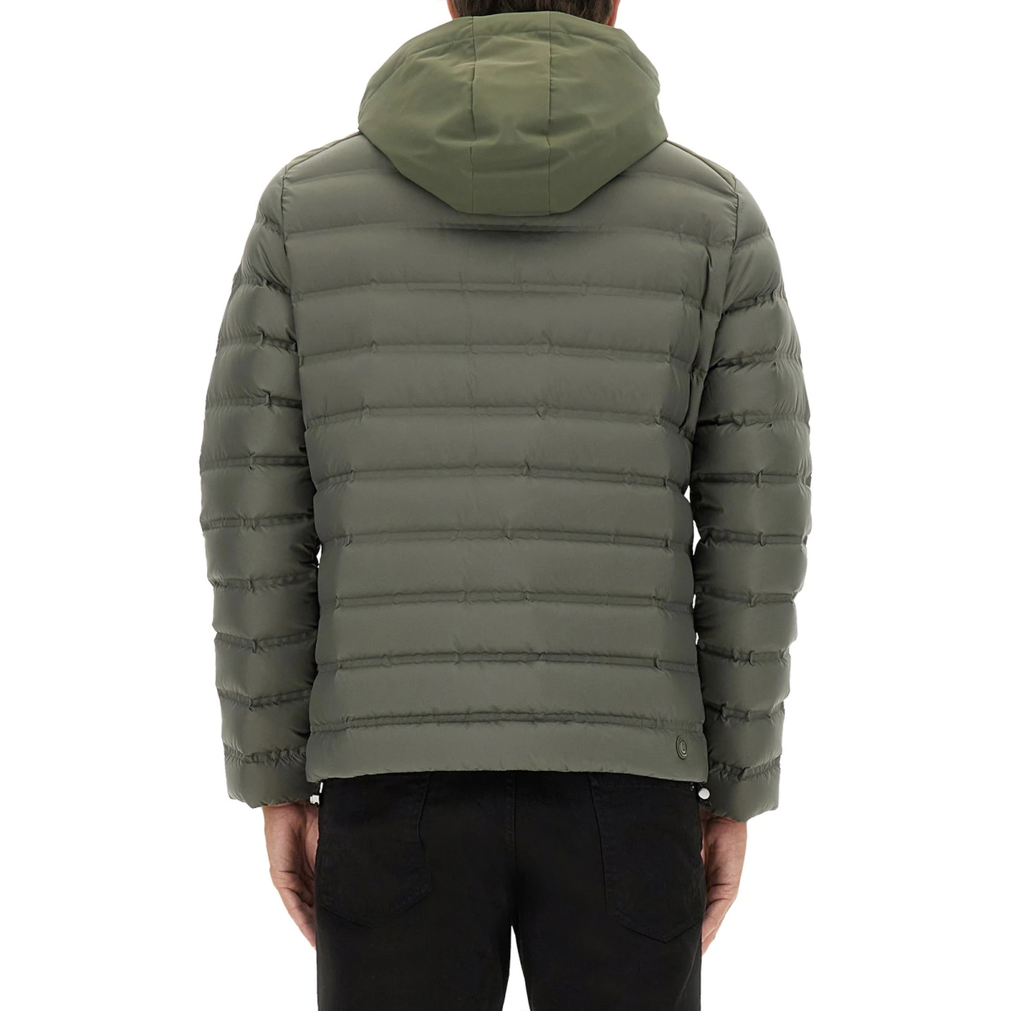 DOWN JACKET WITH DETACHABLE HOOD