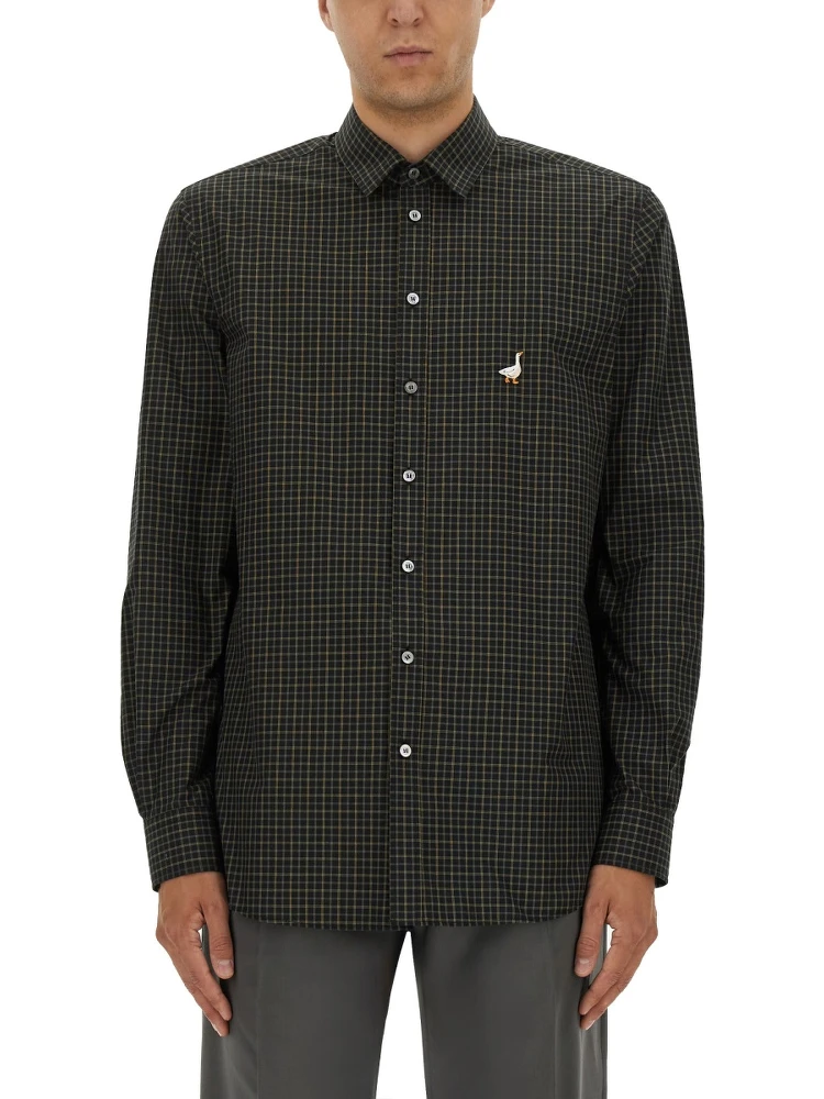 SHIRT WITH GOOSE EMBROIDERY