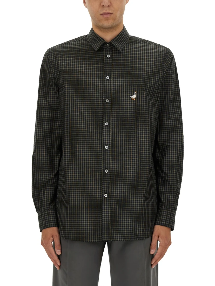 SHIRT WITH GOOSE EMBROIDERY
