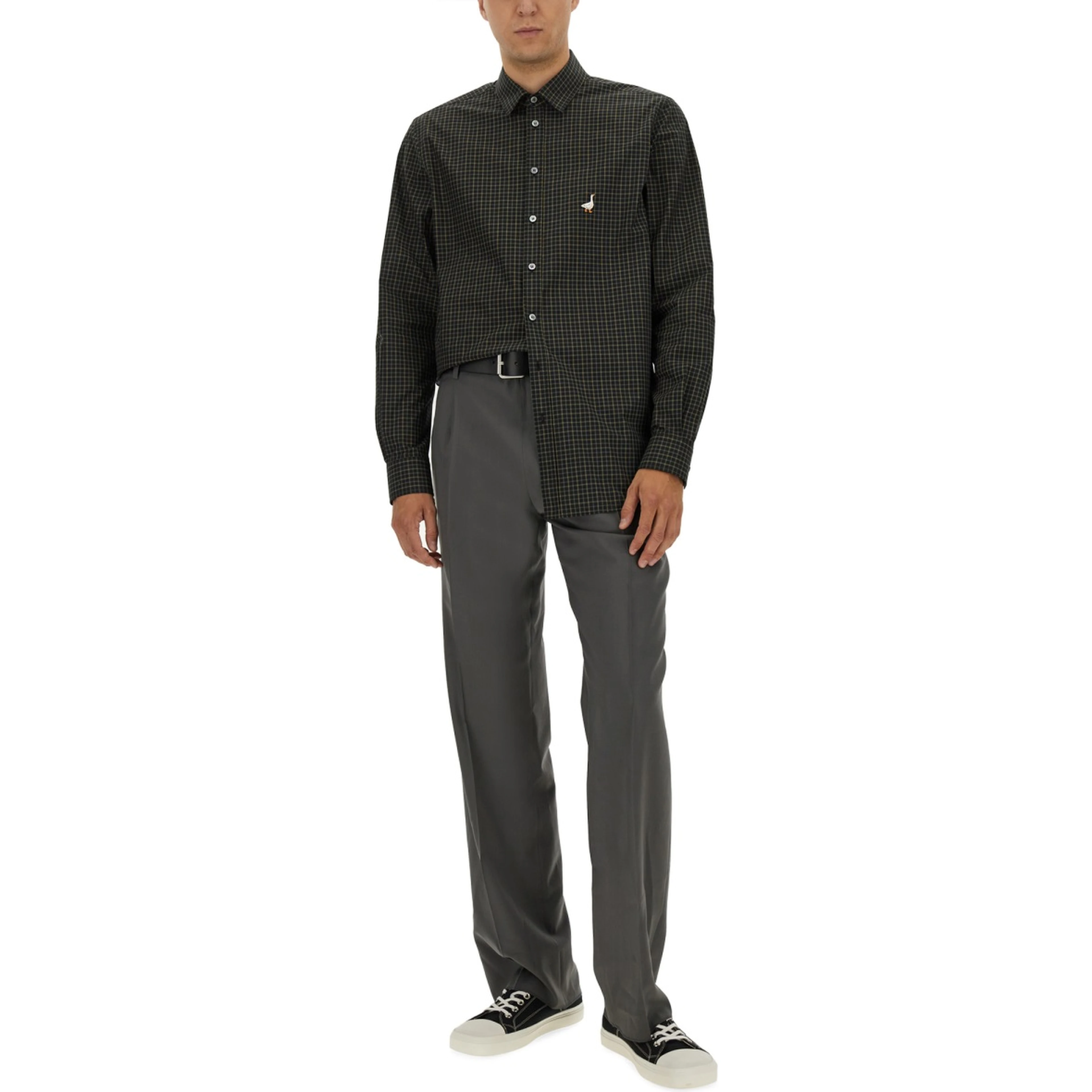 SHIRT WITH GOOSE EMBROIDERY