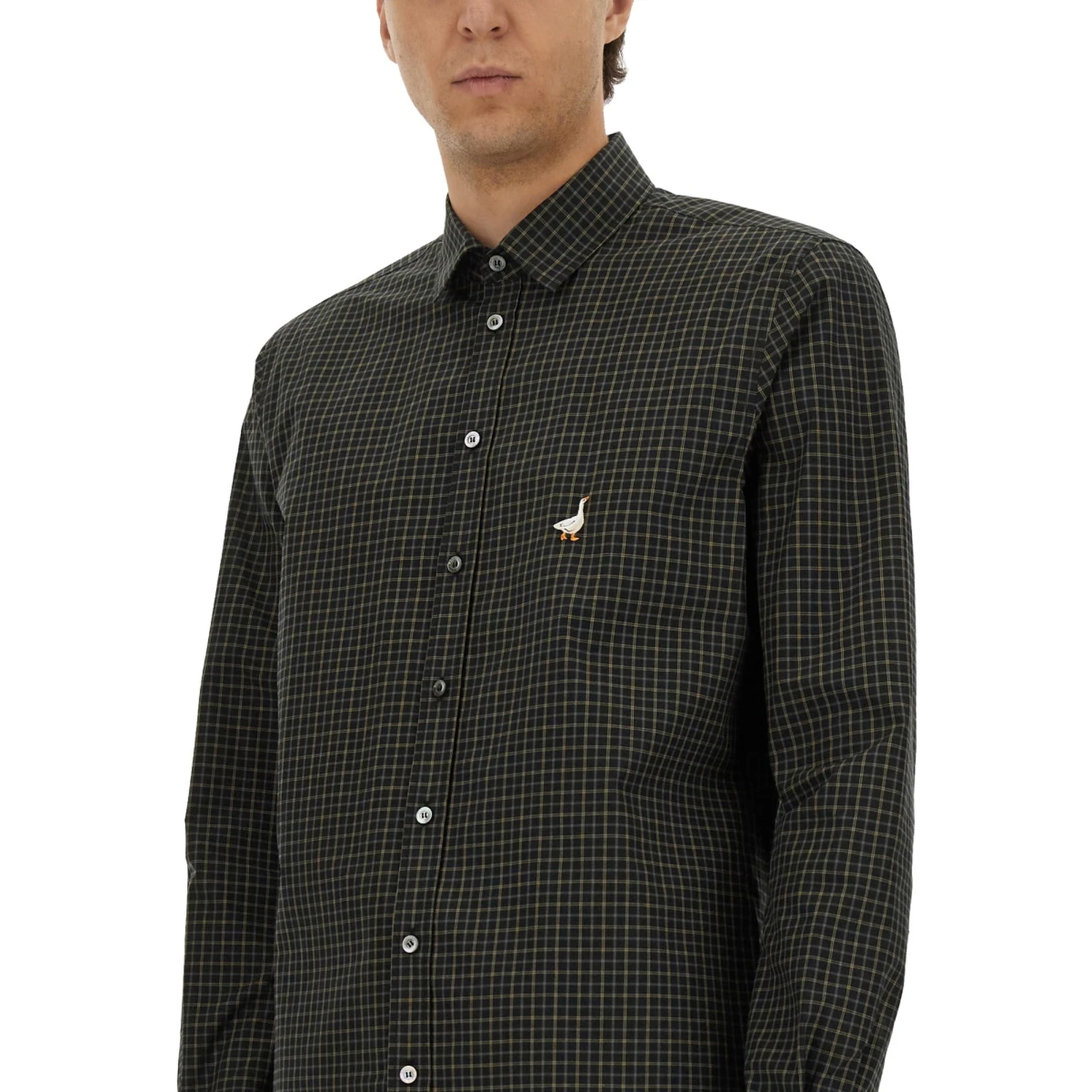 SHIRT WITH GOOSE EMBROIDERY