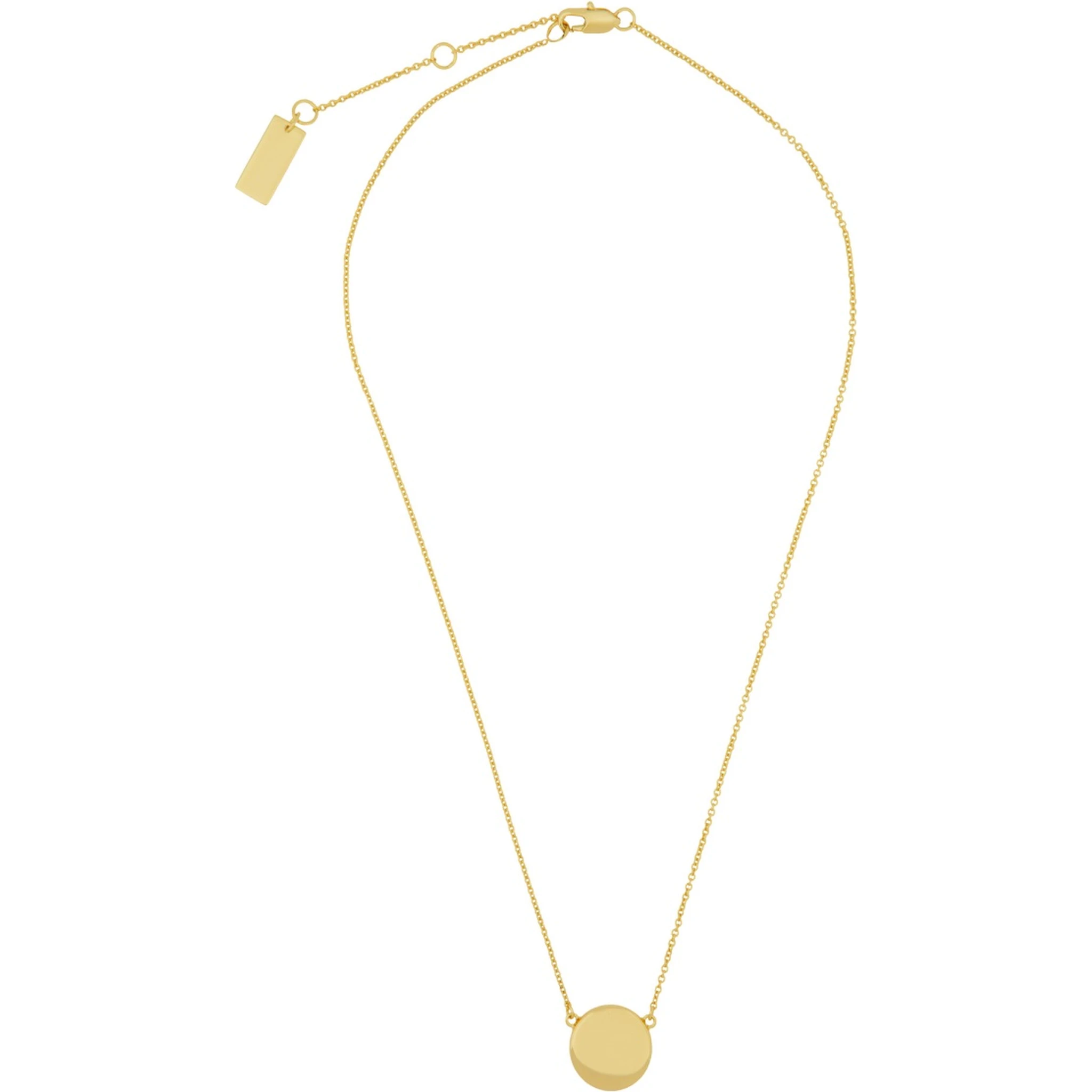 "BUTTON PENDANT" NECKLACE