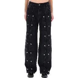 JEANS WITH BUTTON DETAIL