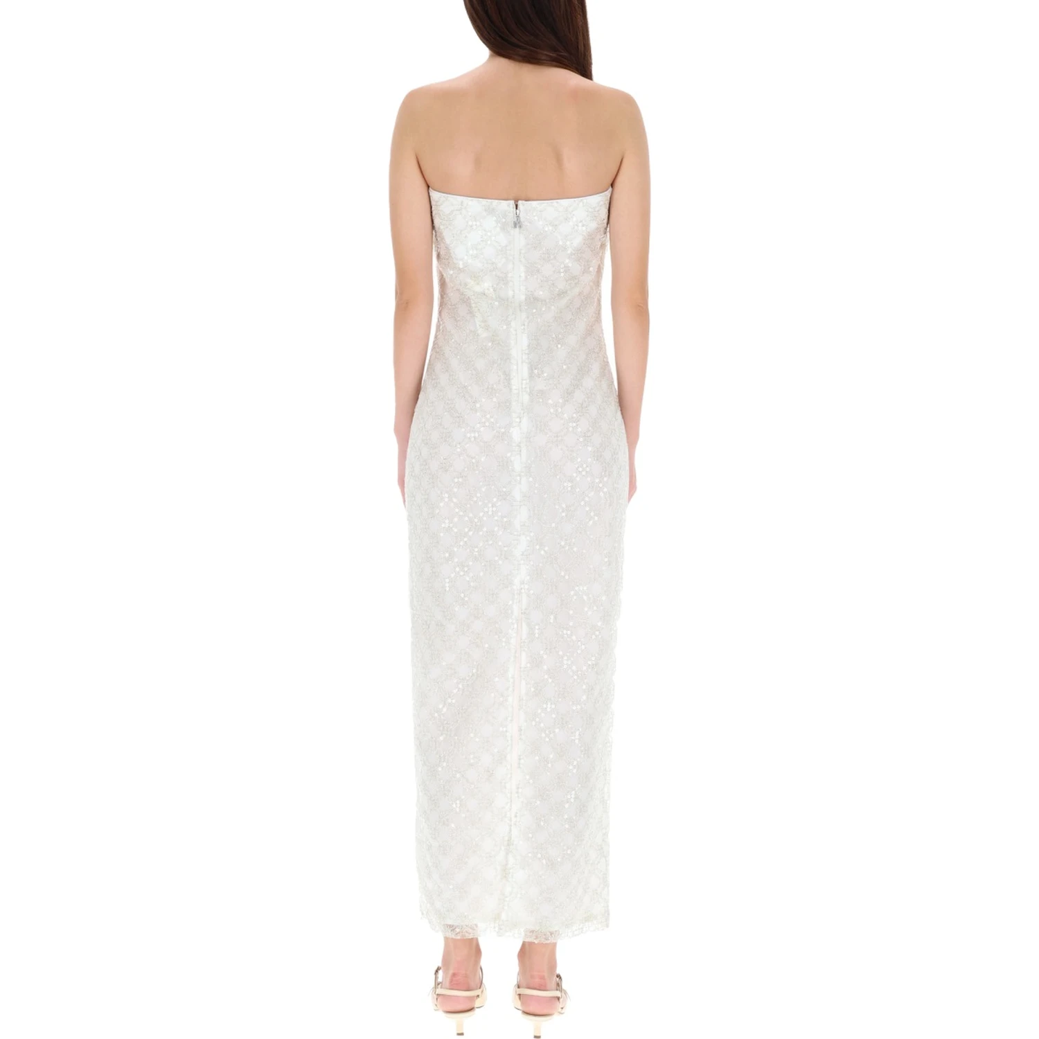 LONG DRESS WITH BEADS