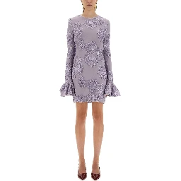 3D MESH MINI DRESS
