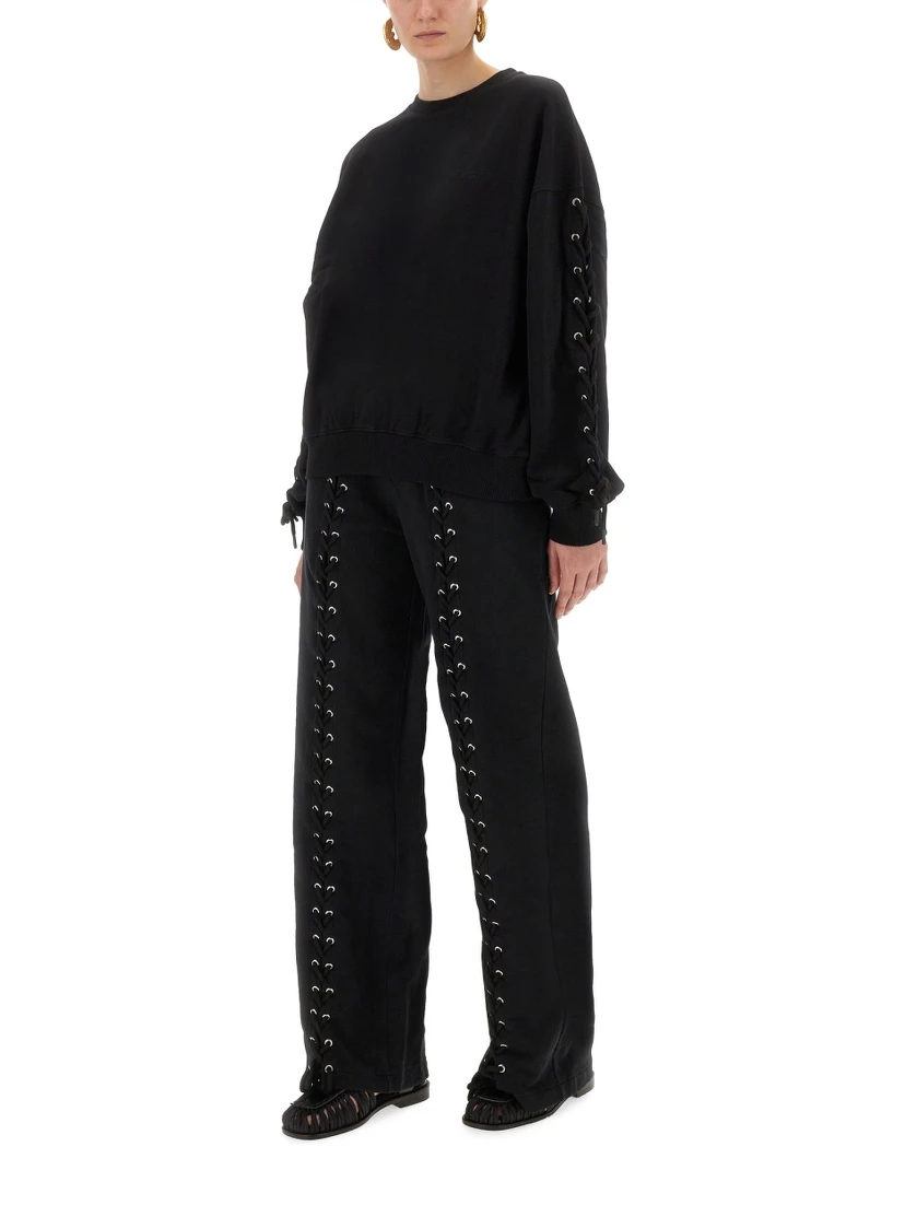 SPORTS PANTS WITH LACES