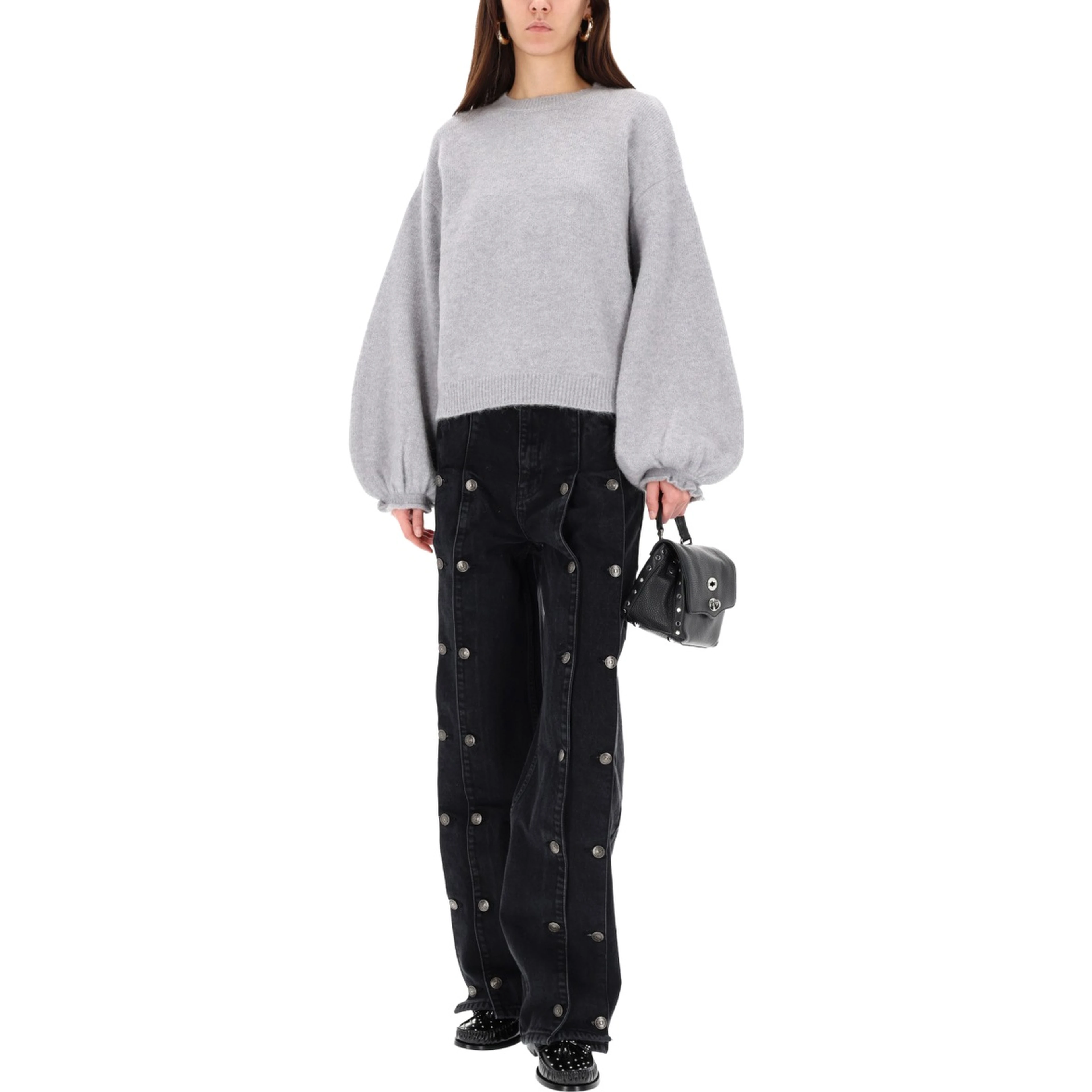 SWEATER WITH WIDE SLEEVES
