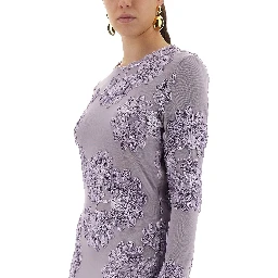 3D MESH MINI DRESS