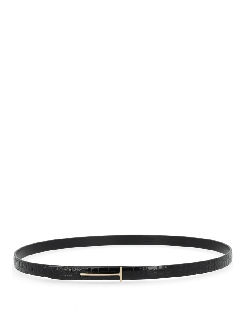 THIN LEATHER BELT