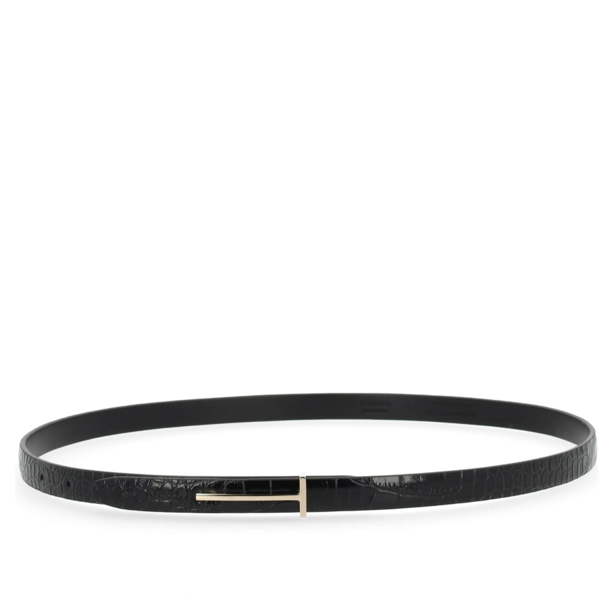 THIN LEATHER BELT