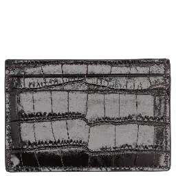 حامل بطاقات جلدي