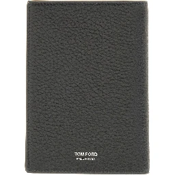 LEATHER "T" CARD HOLDER